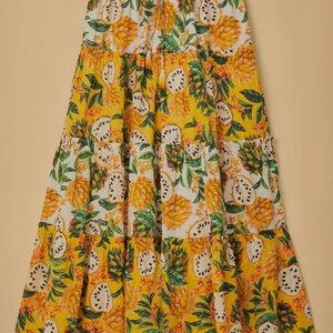 Farm rio biriba maxi skirt